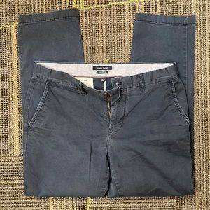 Men’s Tommy Hilfiger Custom Fit TH Flex Pants 33x30 Navy Blue